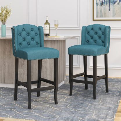 Denisa Wingback Barstool (Set of 2)