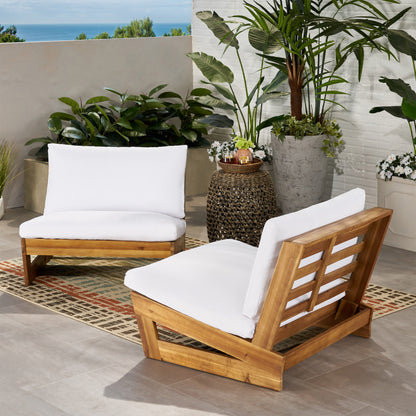 Emma Modern Low-To-Ground Outdoor Pallet Lounge Chairs (Set of 2)