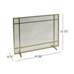 Henry Starr Single Panel Layback Firescreen main image 1