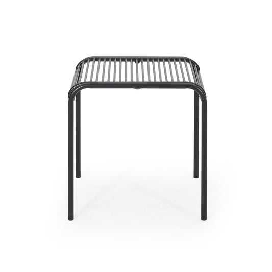 Emily Outdoor Modern Iron Side Table