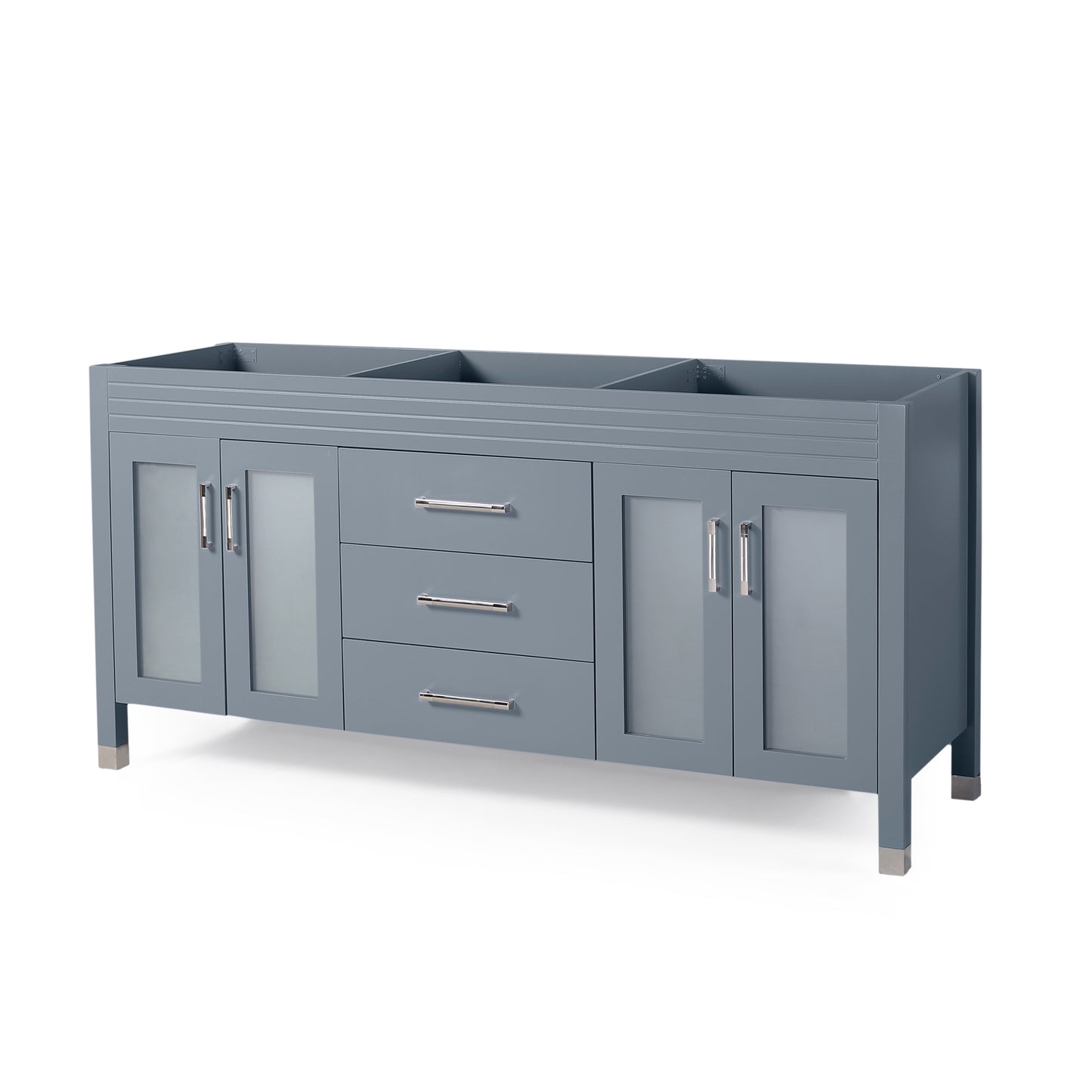 Holdame Contemporary 72" Wood Bathroom Vanity (Counter Top Not Included)