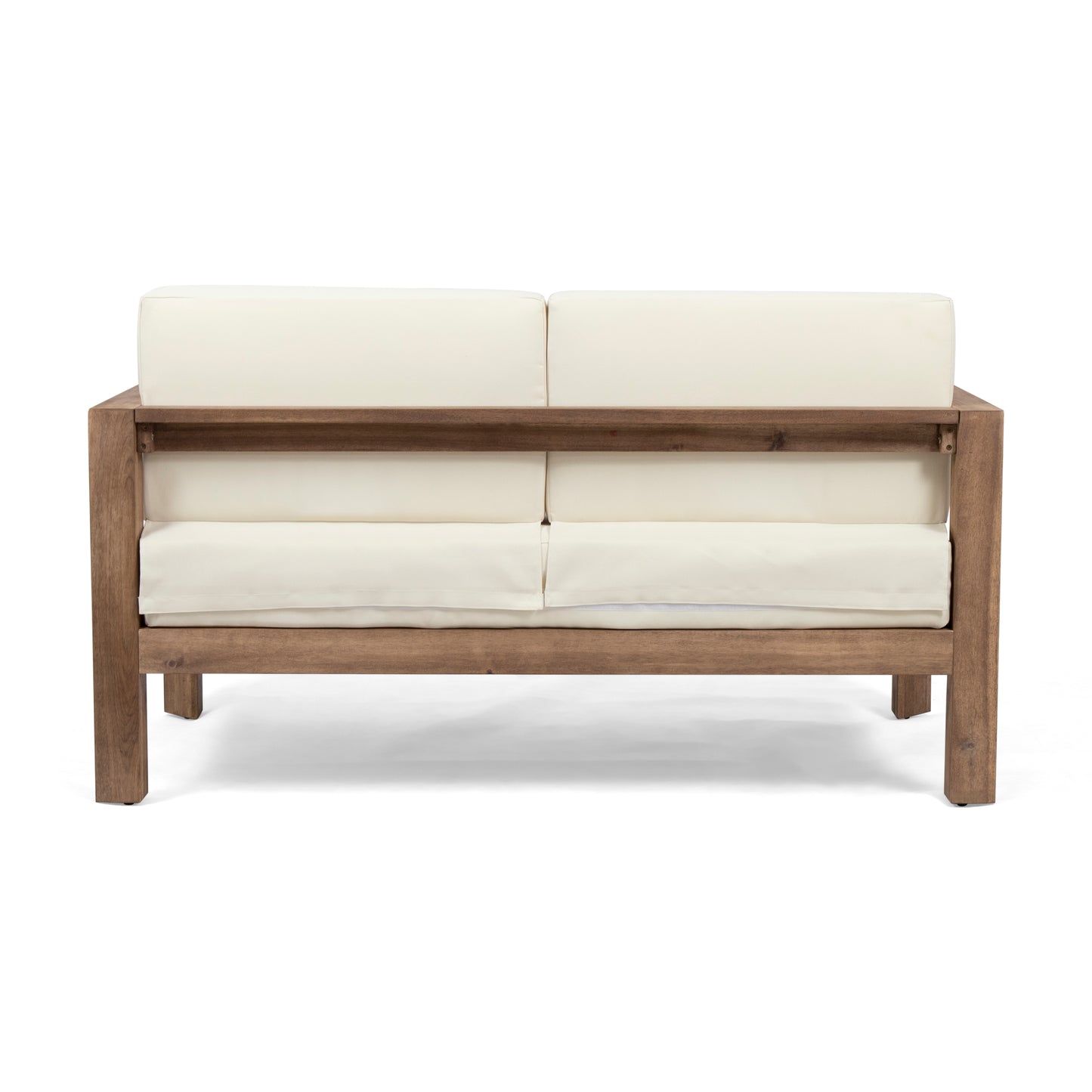 Rosemary Outdoor 4 Seater Acacia Wood Chat Set