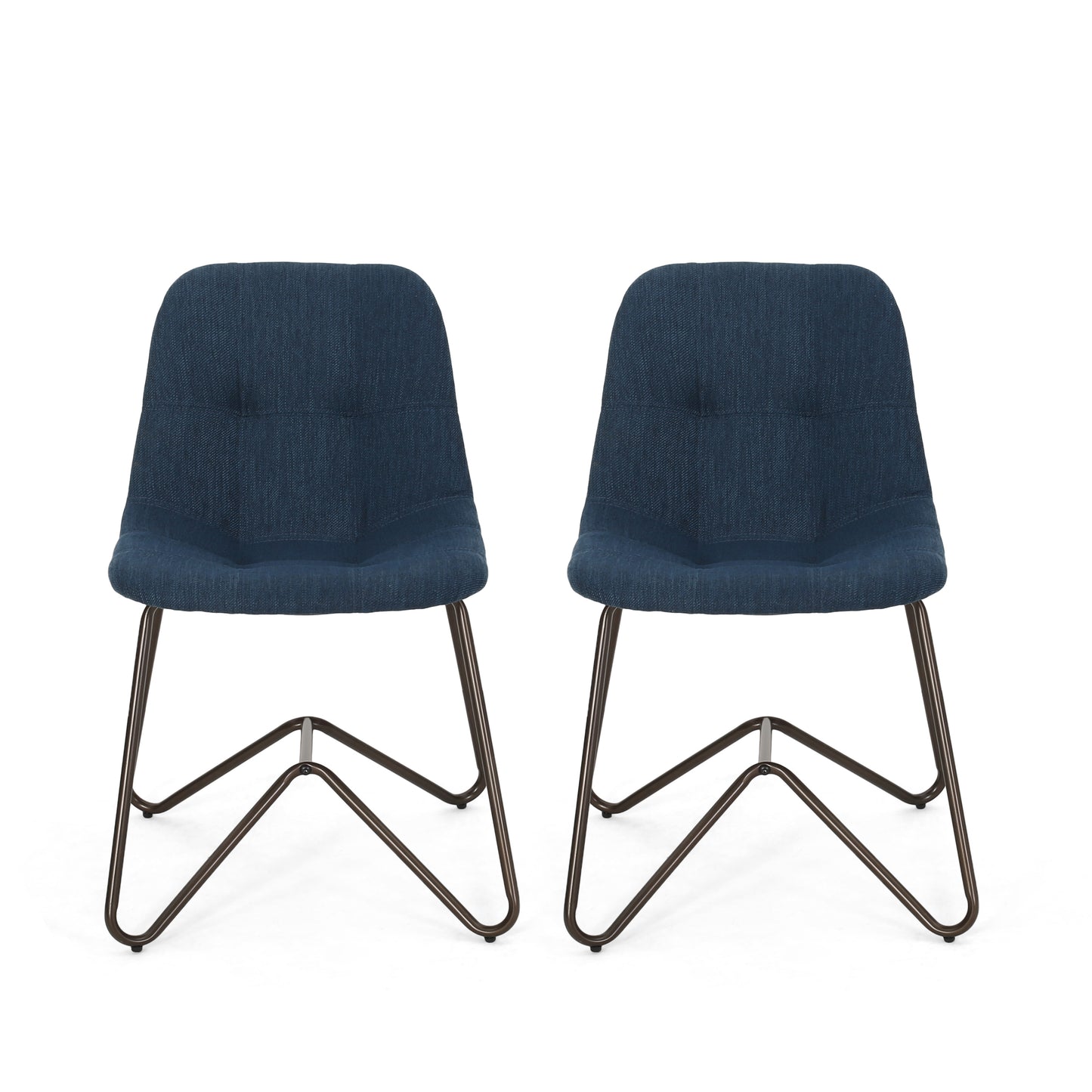 Mailee Fabric Dining Chair (Set of 2)