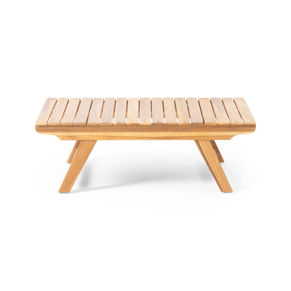 Kaiya Outdoor Wooden Coffee Table