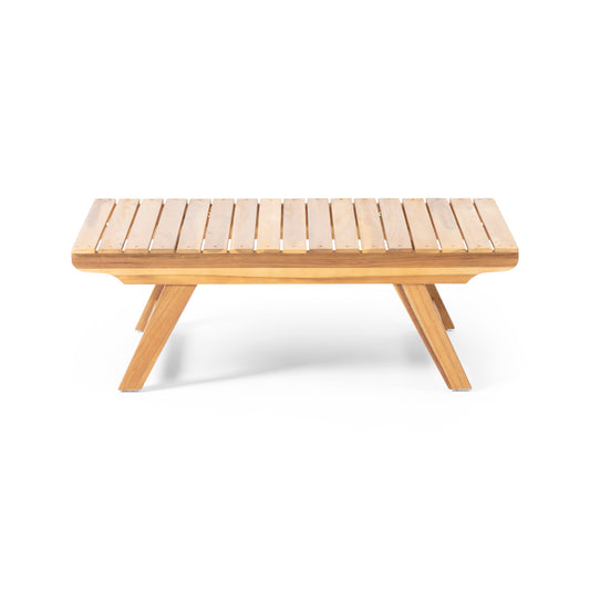 Kaiya Outdoor Wooden Coffee Table