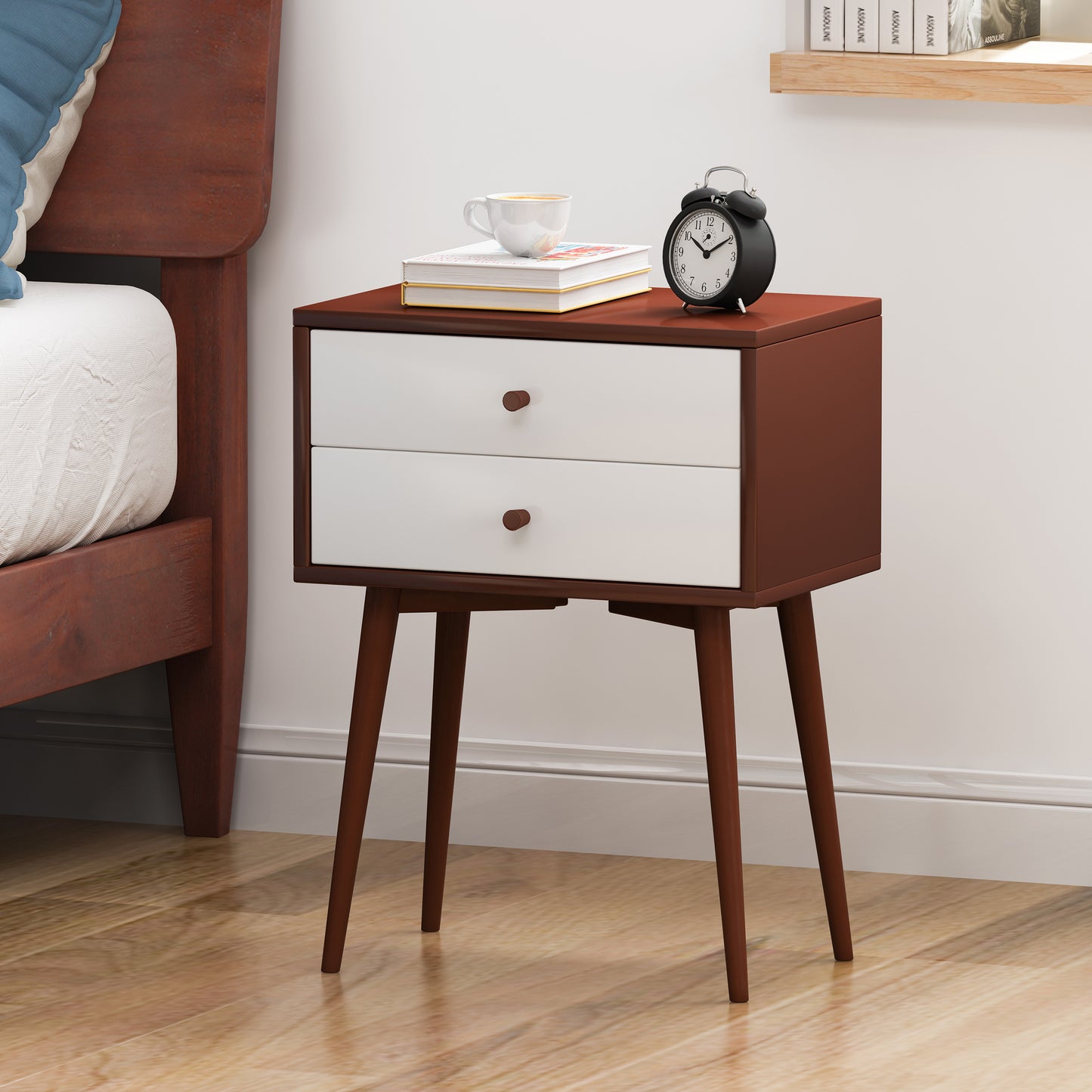 Verna Mid-Century Modern Side Table