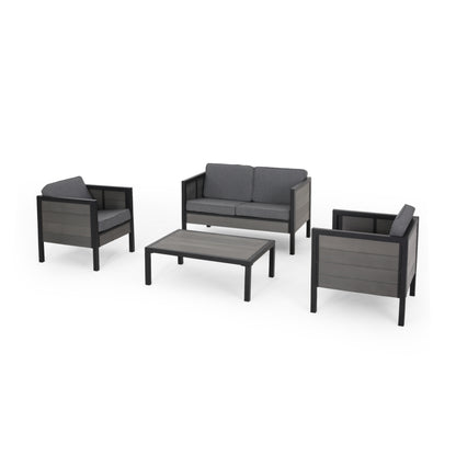 Grace Outdoor 4 Seater Chat Set with Cushions