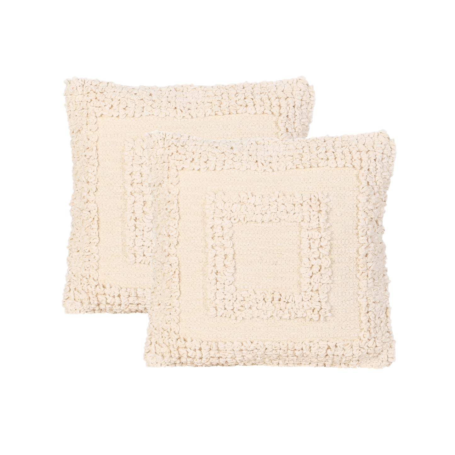 Remy Boho Cotton Pillow Cover (Set of 2)