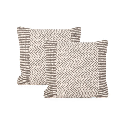 Dmiya Boho Cotton Throw Pillow (Set of 2)