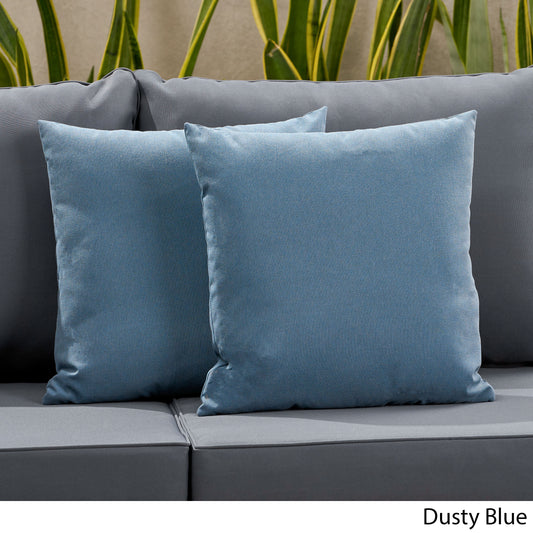 La Jolla Outdoor Striped Water Resistant Square Throw Pillows - Set of –  GDFStudio