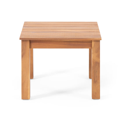 Avacyn Outdoor Mid-Century Modern End Table