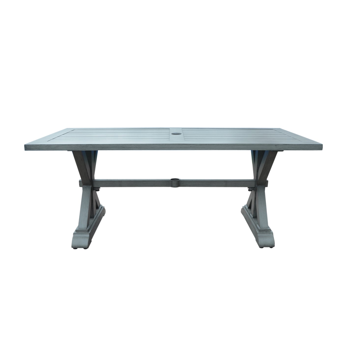 William Modern Outdoor Aluminum Dining Table