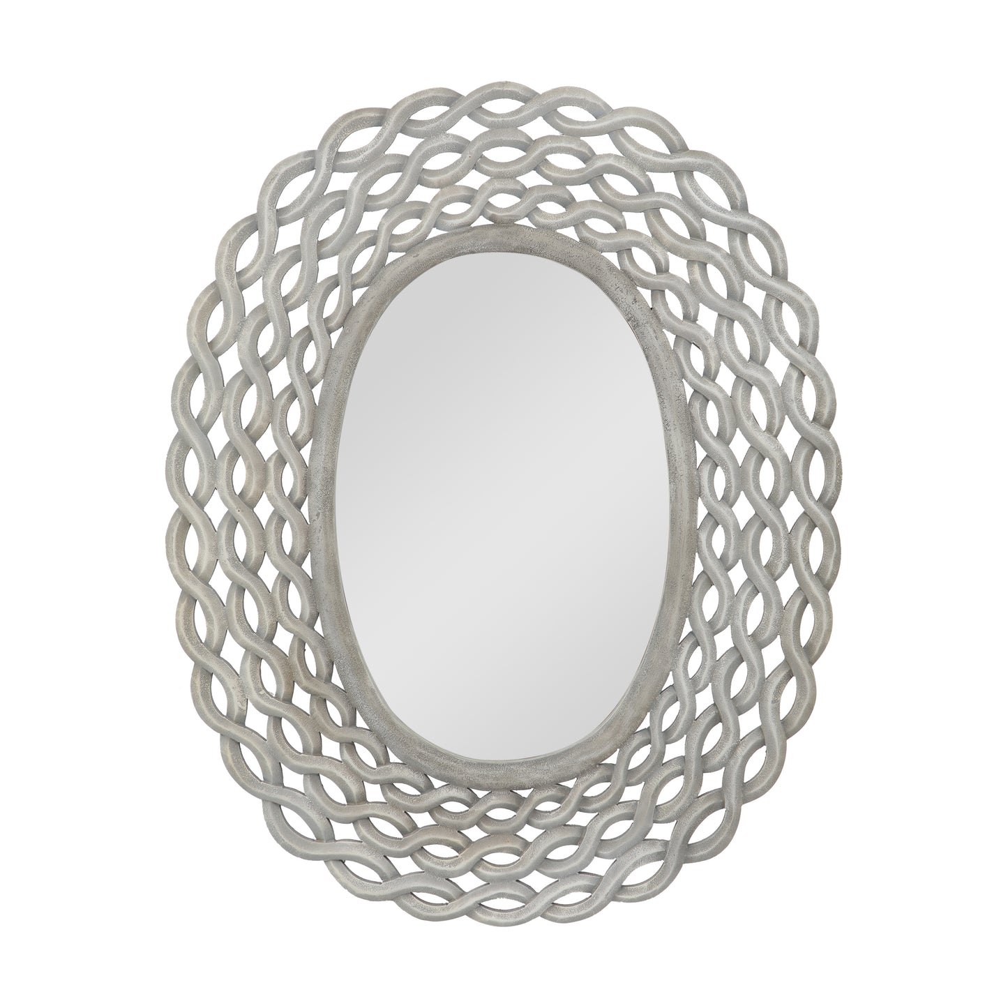 Hedy Modern Braided Weave Mirror