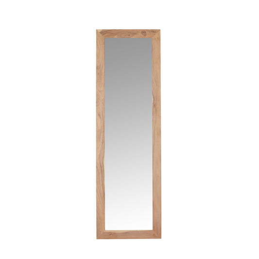 Celenia Rustic Floor Mirror with Acacia Wood Frame