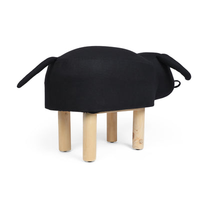 Ottavia Contemporary Kids Bull Ottoman