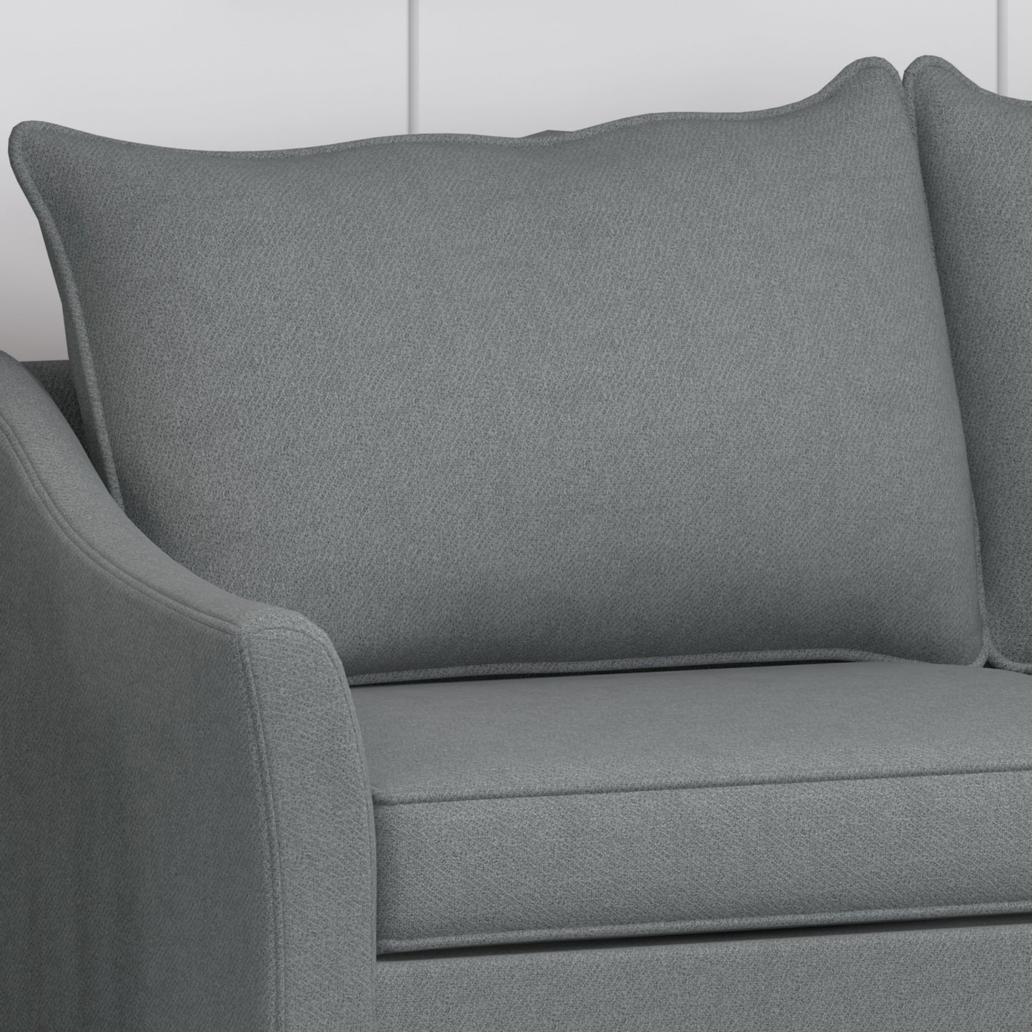 Tess Contemporary Fabric 3 Seater Sofa