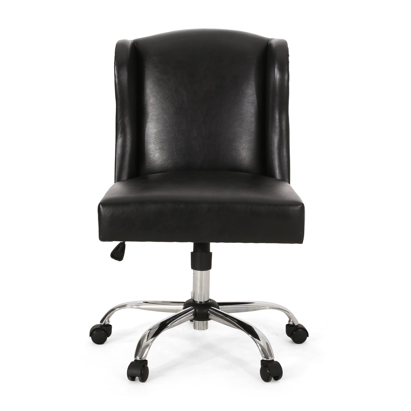 Ryilee Contemporary Wingback Swivel Office Chair