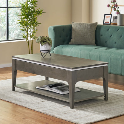 Adeel Transitional Lift-Top Coffee Table