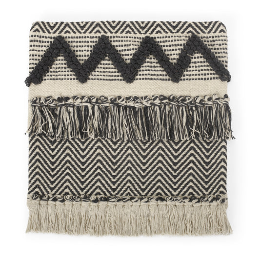 Daphanie Hand-Loomed Boho Pillow Cover