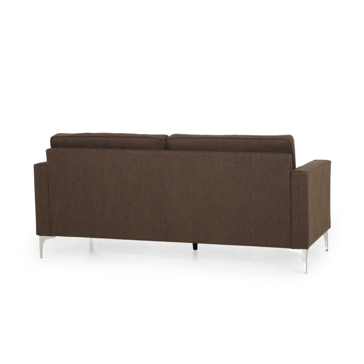 Divith Contemporary Tufted Fabric 3 Seater Sofa