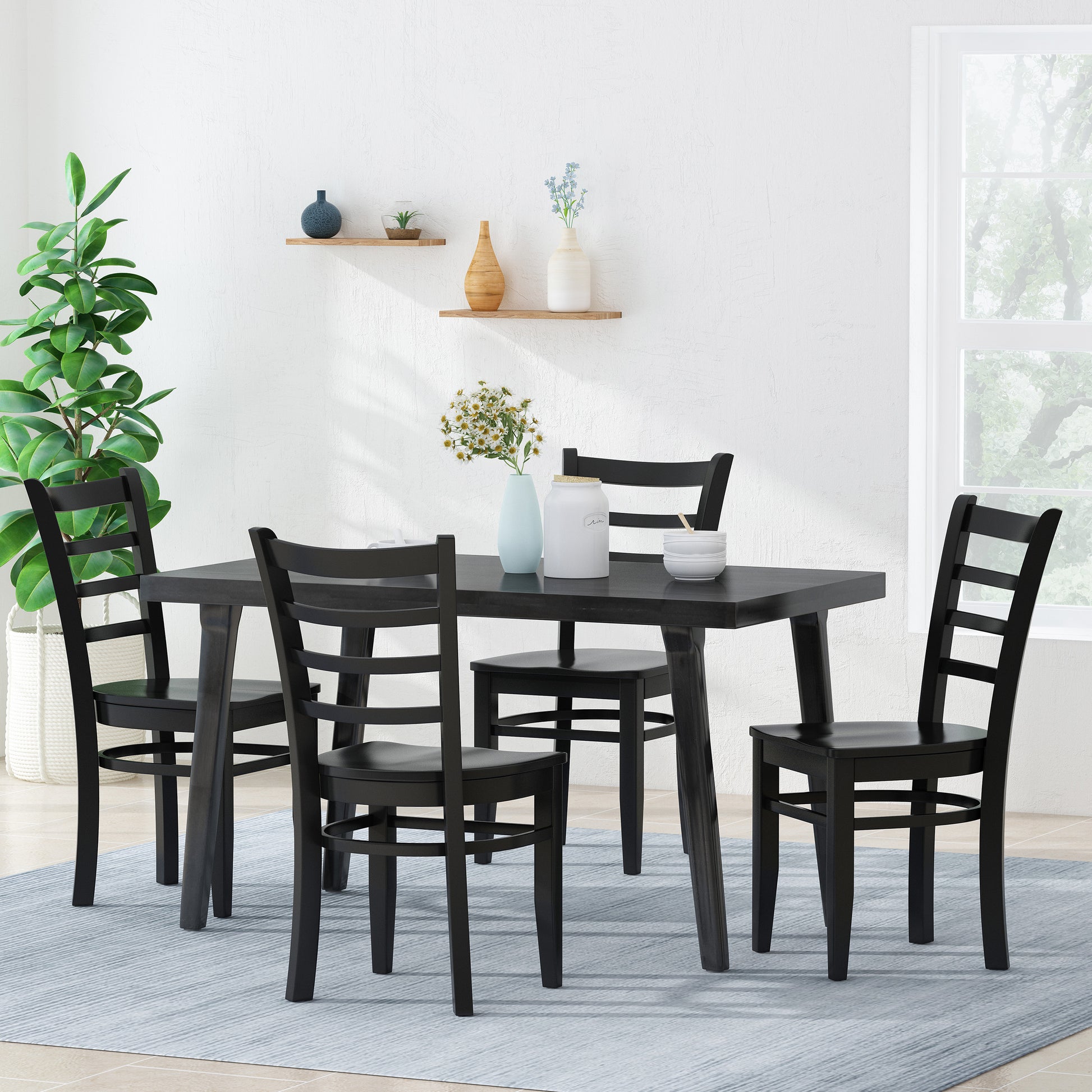 Modern Farmhouse Wayfair Dining Room Chairs Set Of Farmhouse