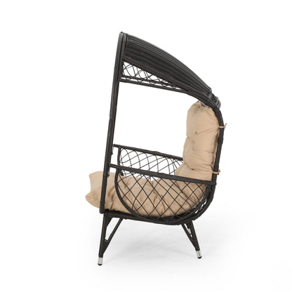 Primo Outdoor Wicker Freestanding Basket Chair