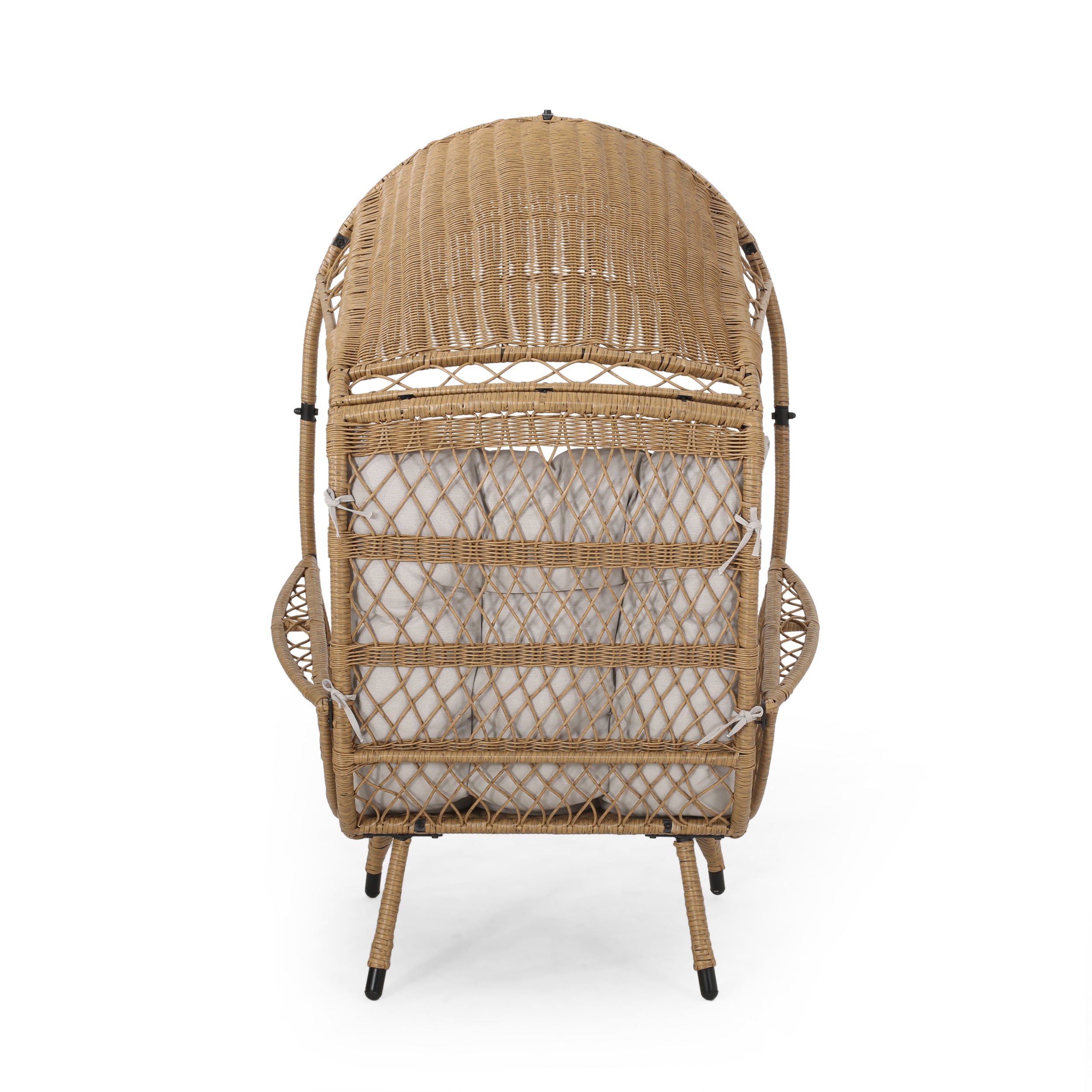 Molly outdoor standing basket chair with cushion molly outdoor wicker standing patio chair with cushion new arrivals