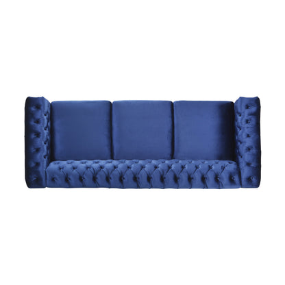 Zyiere Tufted Chesterfield 3 Seater Sofa
