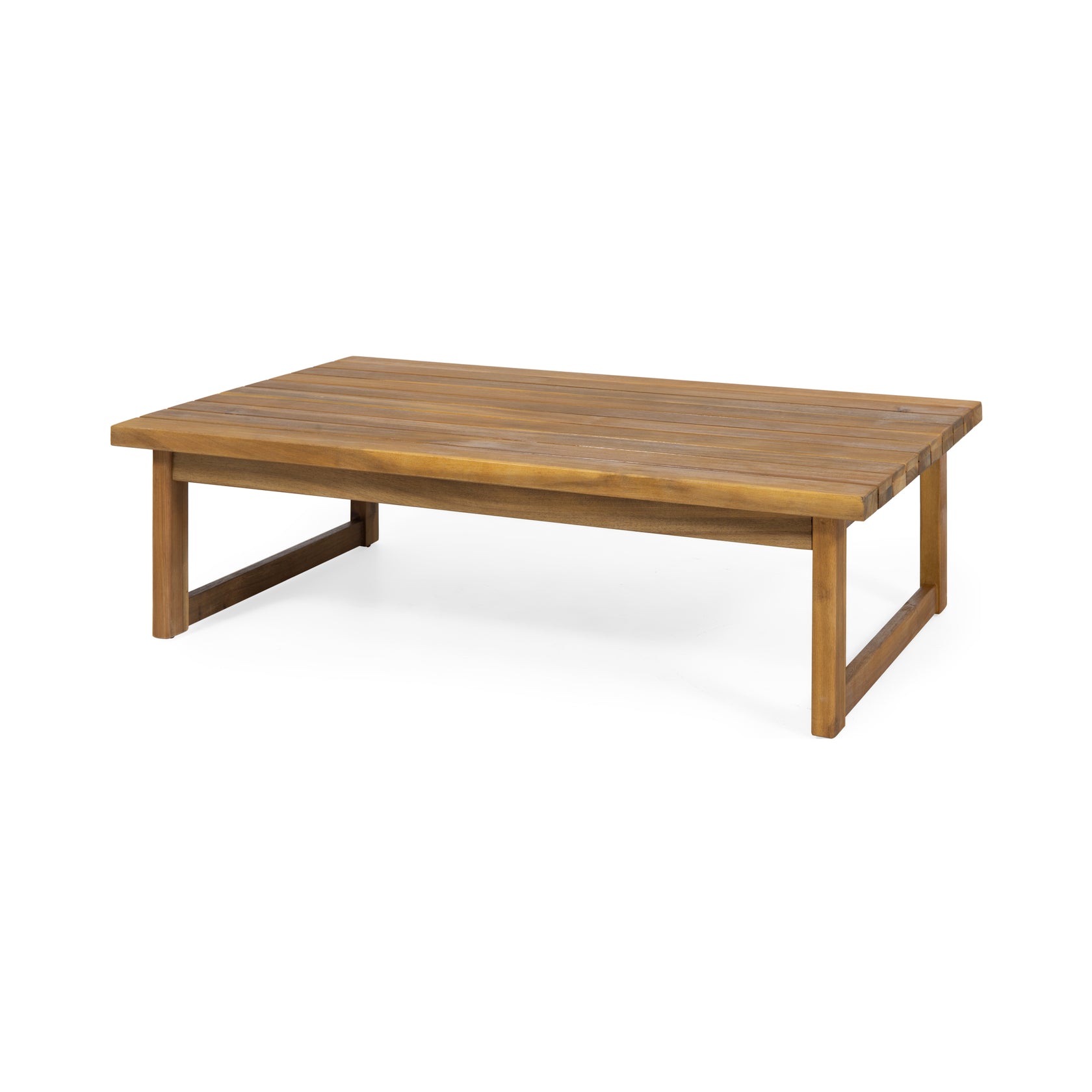 Kedan Outdoor Acacia Wood Coffee Table GDFStudio