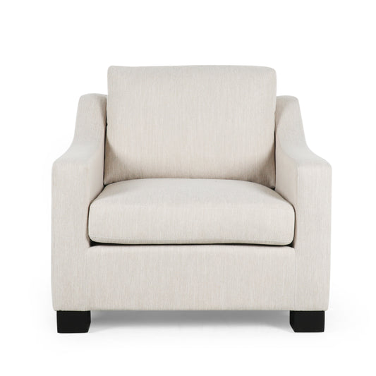 Quran Contemporary Fabric Club Chair