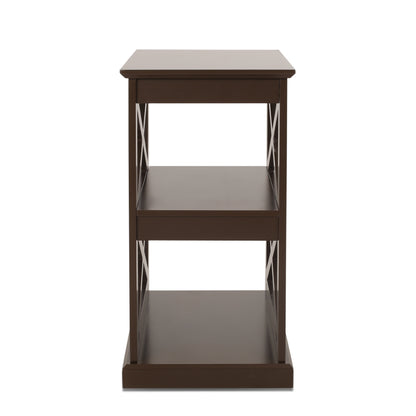 Redett Contemporary 2 Shelf Side Table