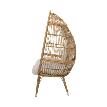 Kabella Outdoor Wicker Freestanding Teardrop / Egg Chair