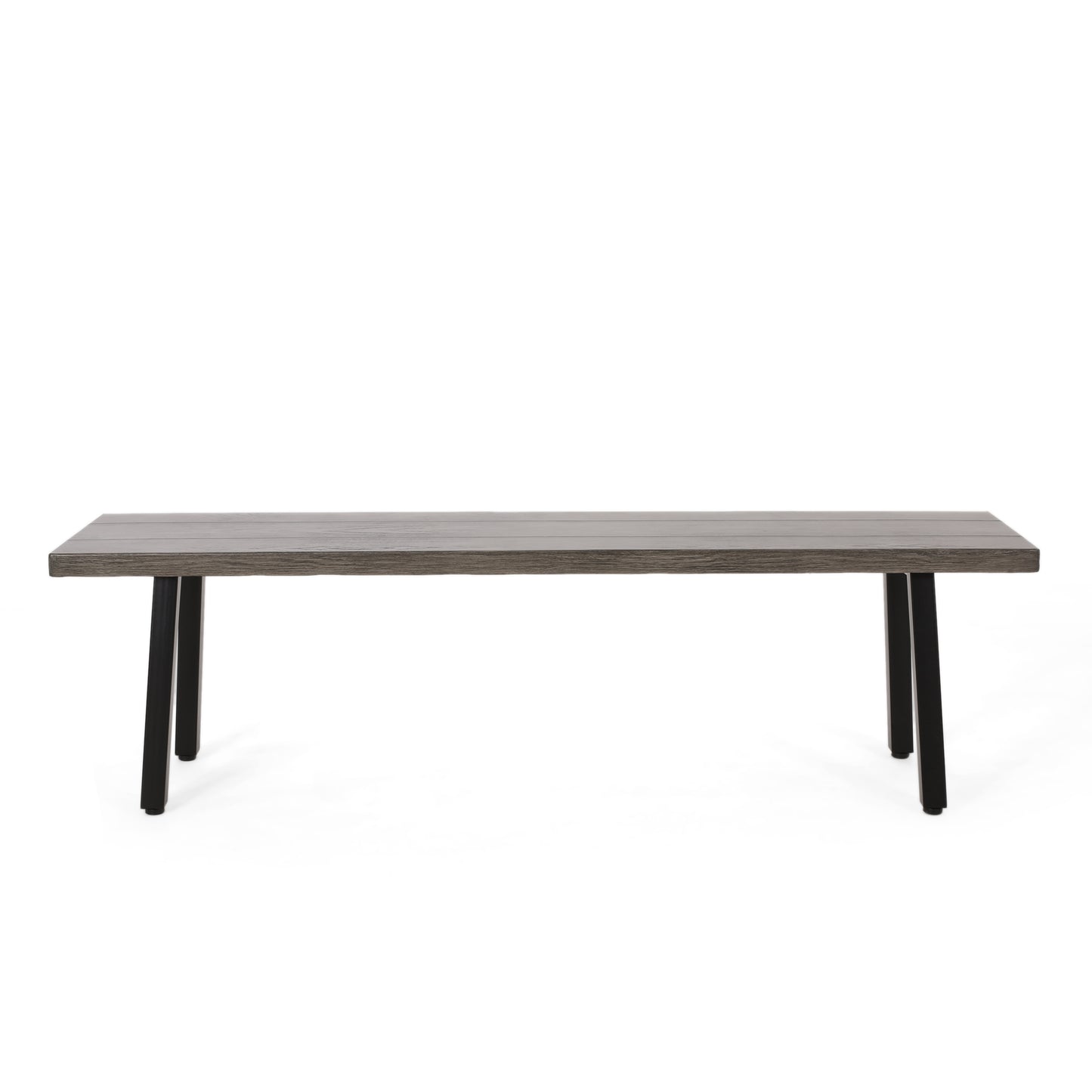 Altair Outdoor Aluminum and Steel Dining Bench