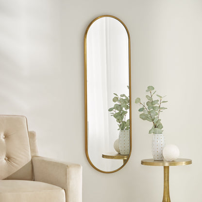 Smythe Contemporary Oval Wall Mirror