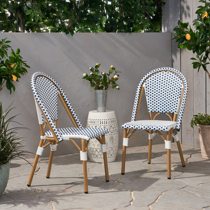 Desire Outdoor French Bistro Chair (Set of 2)