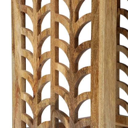 Ferrell Handcrafted Boho Mango Wood Nesting Tables