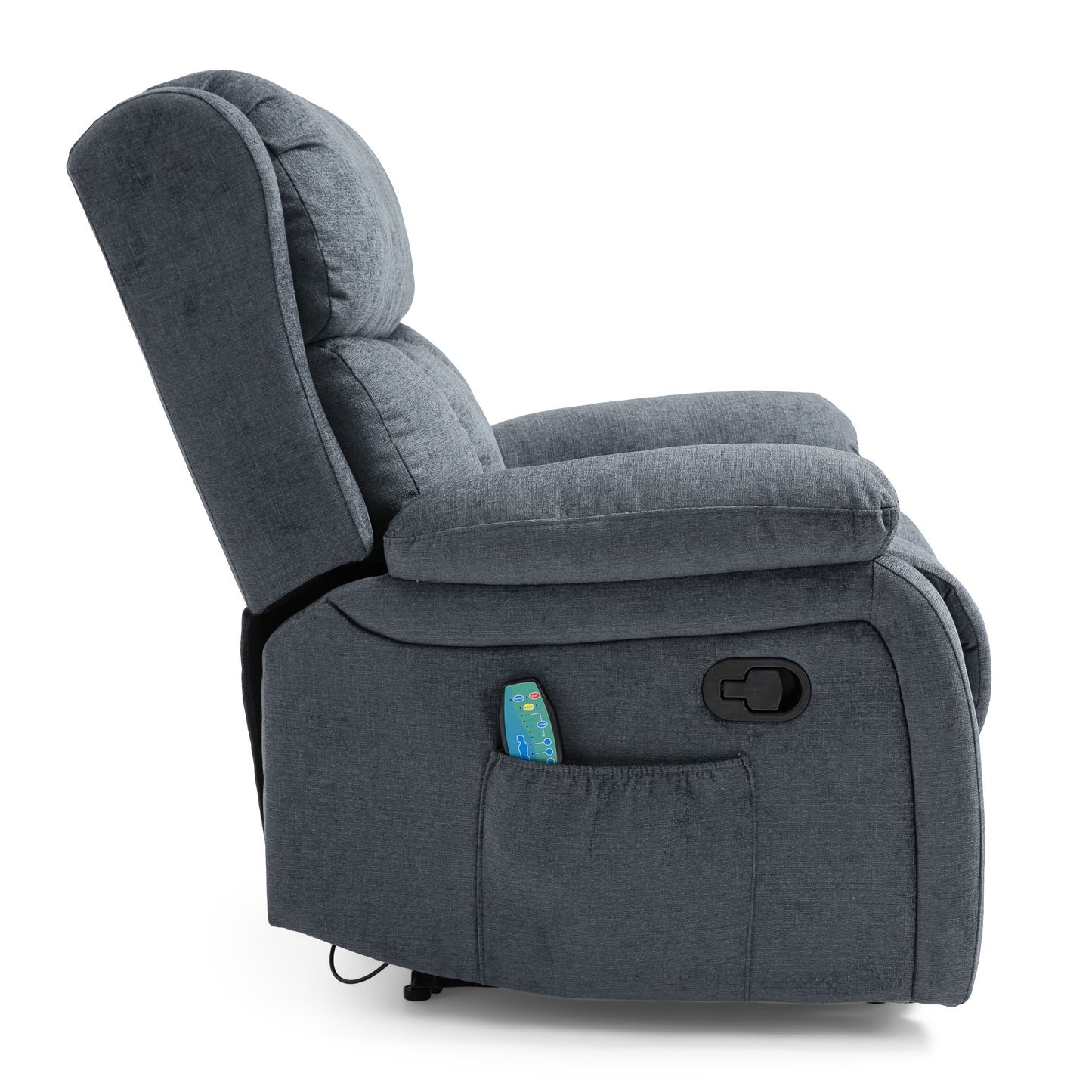 Lexie Contemporary Pillow Tufted Massage Recliner