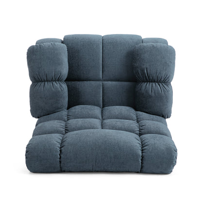 Conyers Contemporary Pillow Tufted Massage Recliner