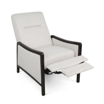 Drury Contemporary Upholstered Pushback Recliner