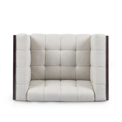 Croton Contemporary Tufted Club Chair