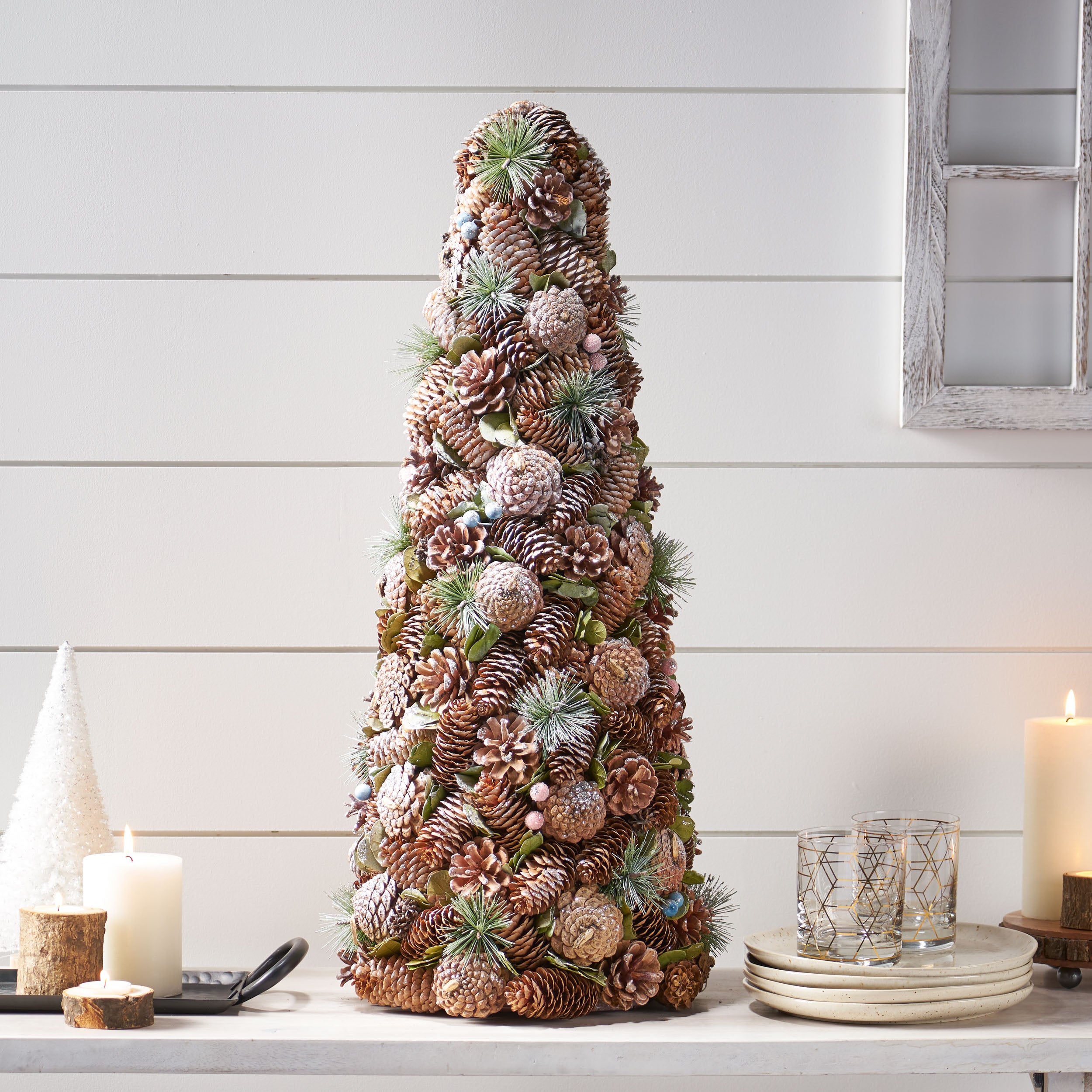 Pre decorated tabletop christmas tree new arrivals