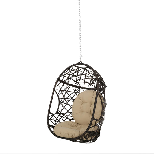 Lannah Indoor/Outdoor Wicker Basket Hanging Chair (NO STAND)