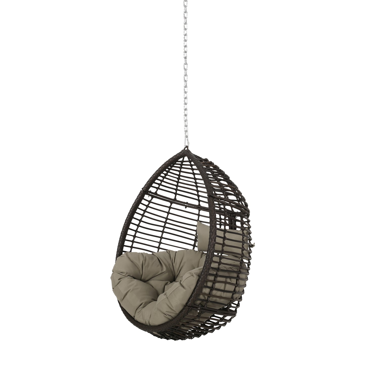 Hempstead Indoor/Outdoor Wicker Hanging Teardrop / Egg Chair (NO STAND)
