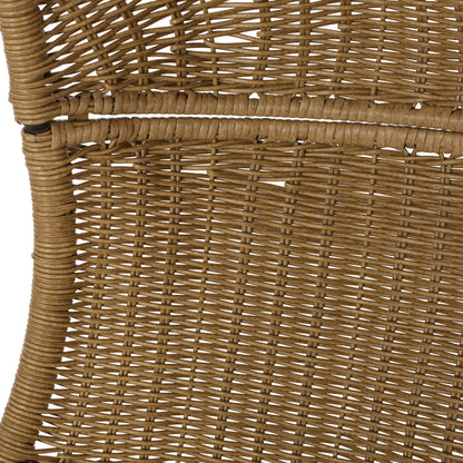 Berrien Orville Outdoor/Indoor Wicker Hanging Nest Chair (No Stand)
