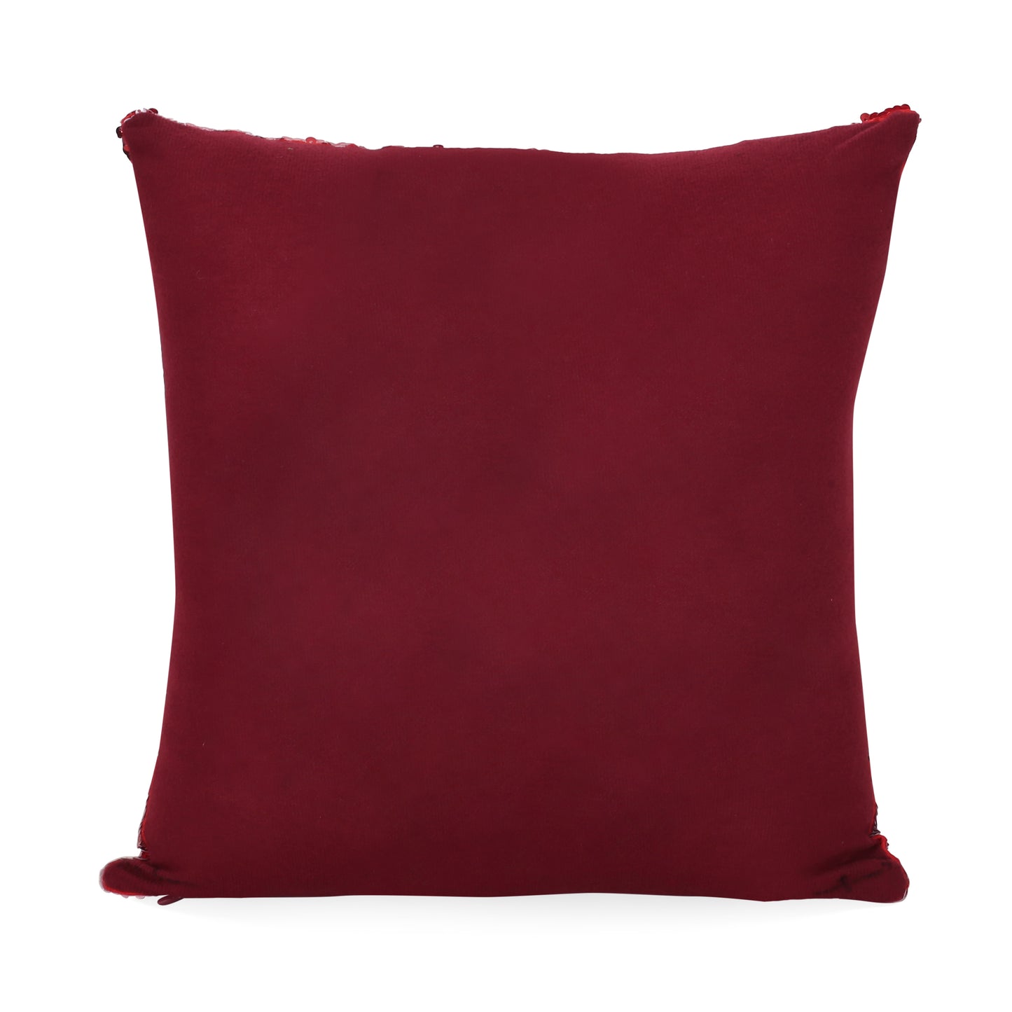 Romious Glam Sequin Christmas Throw Pillow Cover
