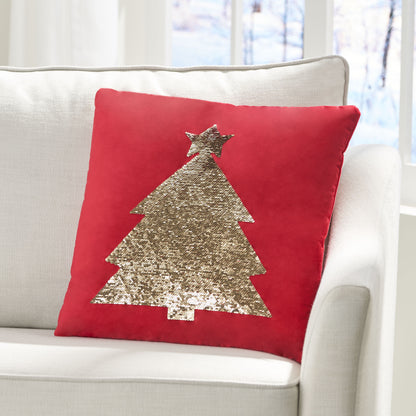 Cibola Glam Velvet Christmas Throw Pillow Cover