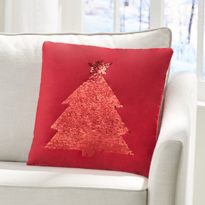 Cibola Glam Velvet Christmas Throw Pillow Cover