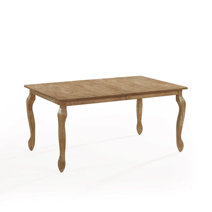 Birdsong French Country Wooden Expandable Dining Table