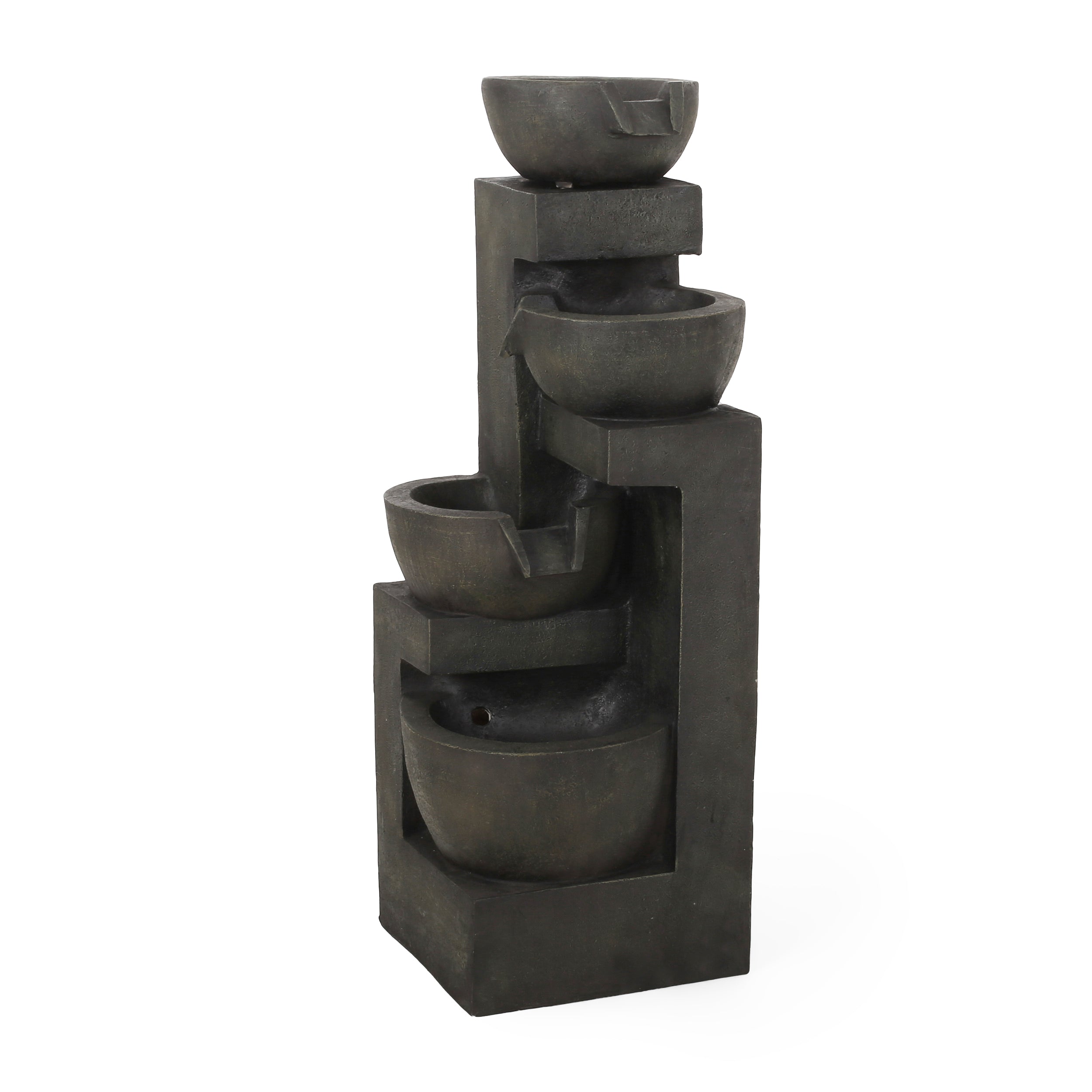 Clinch Ascot Outdoor Modern 3 Tier Fountain – GDFStudio