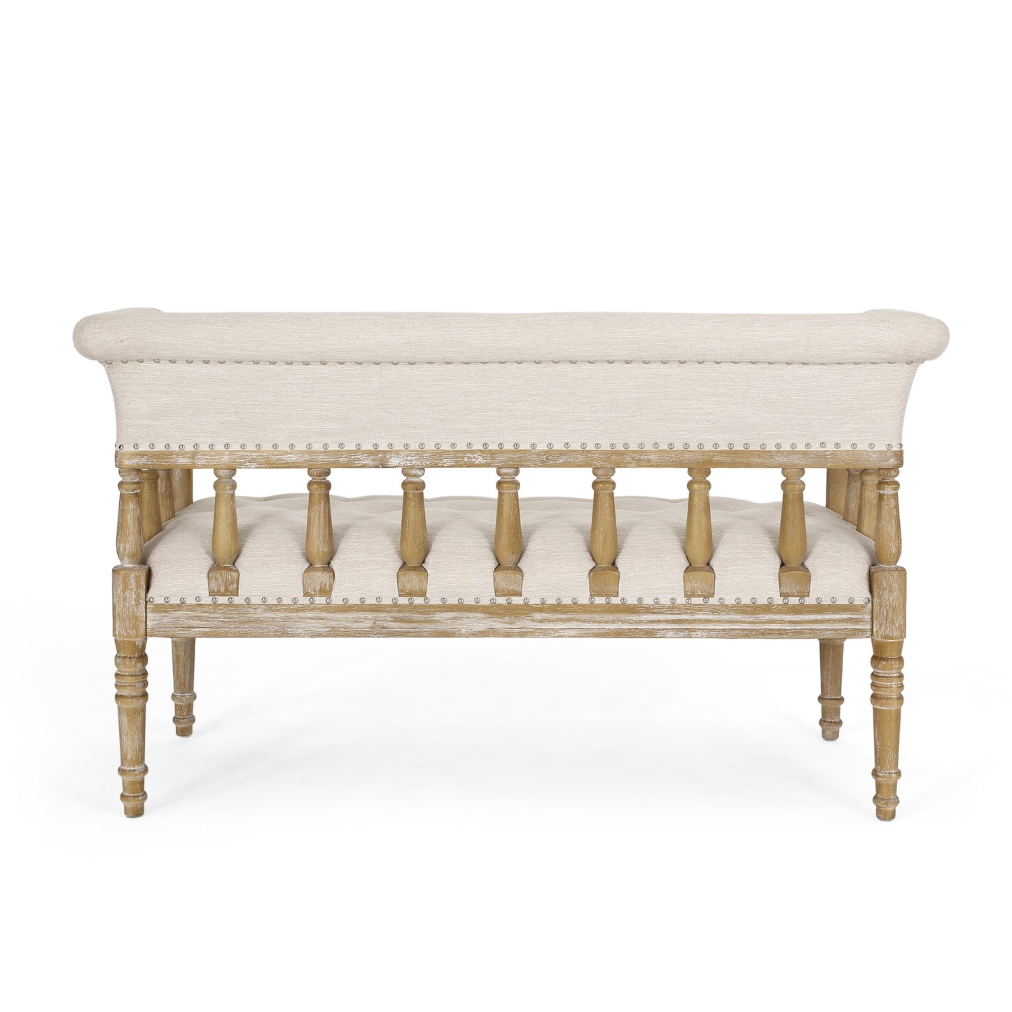 Niemi Traditional Upholstered Tufted Loveseat